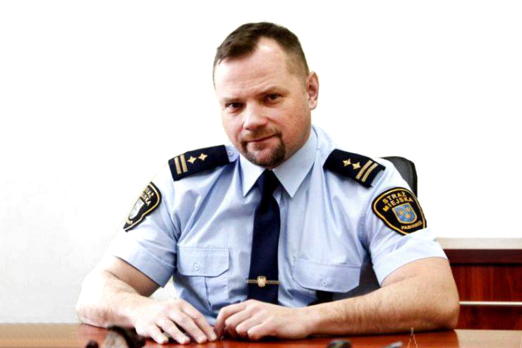 Komendant Straży Miejskiej - Tomasz Makrocki